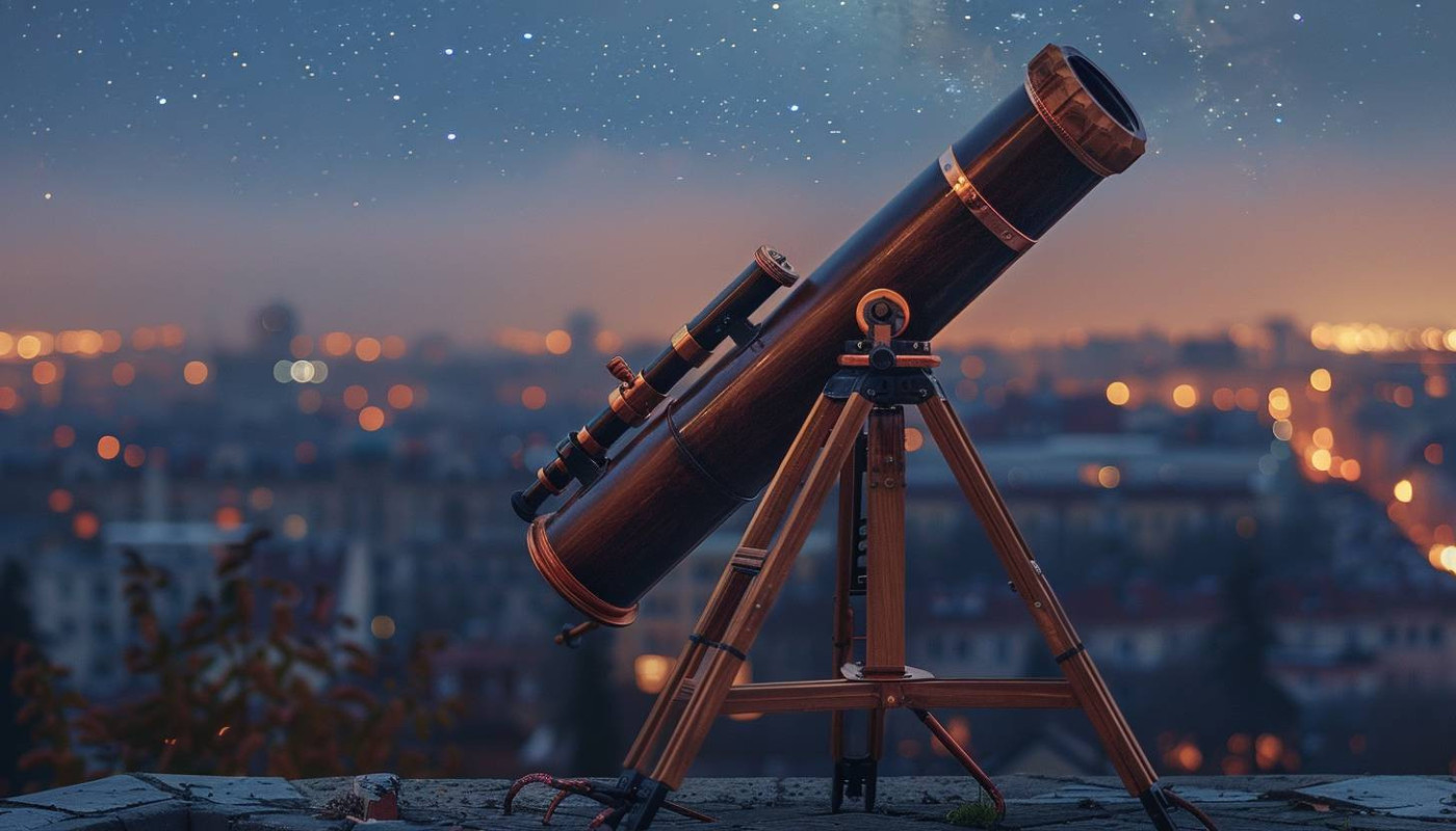Explorando o universo com telescópios caseiros