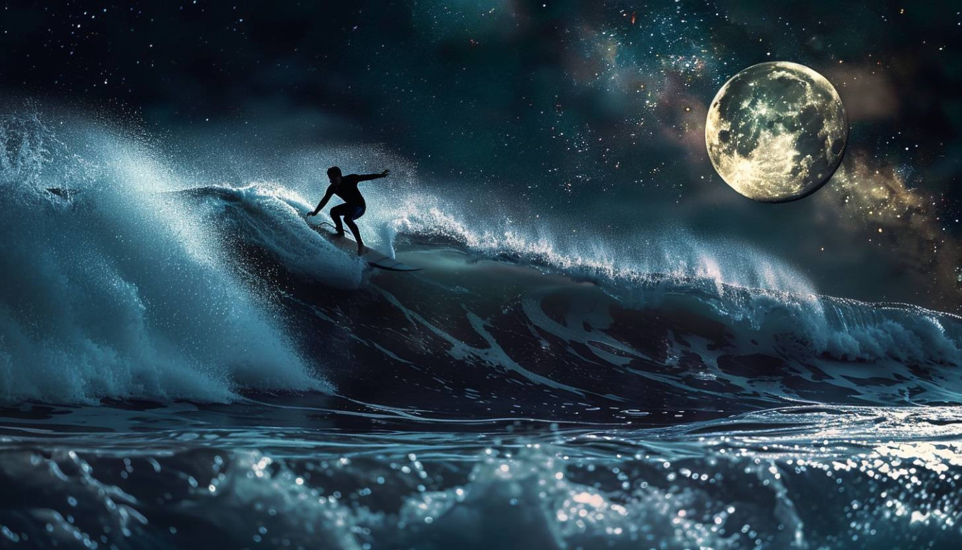 Surf nocturno: a nova tendência radical